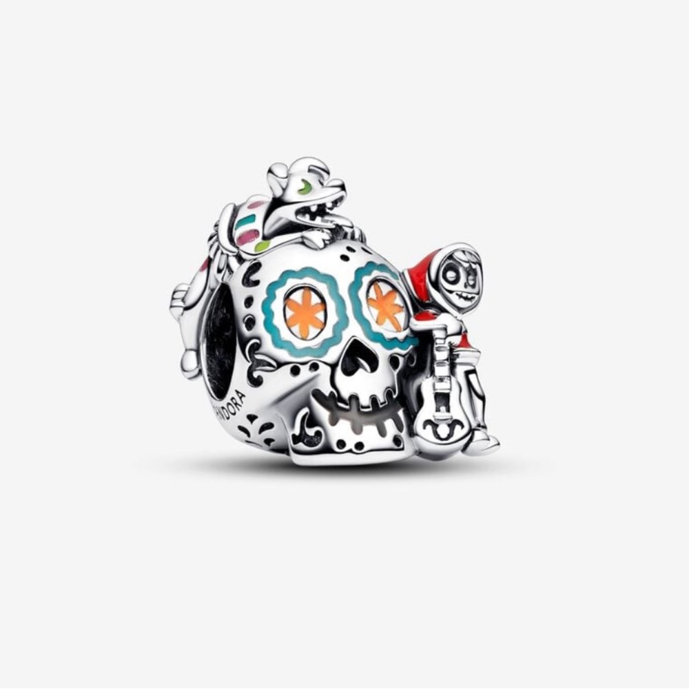Disney Pixar Coco Miguel & Dante Skull Glow-in-the-dark Charm